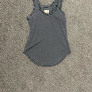 Chaser Gray Fitted Tank Top